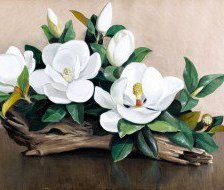 Схема вышивки «Магнолии»