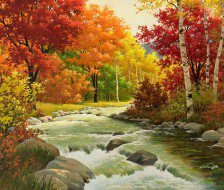 Схема вышивки «Осень»