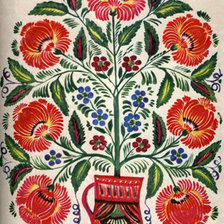 Схема вышивки «деревце»