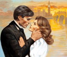 Схема вышивки «Влюбленные»