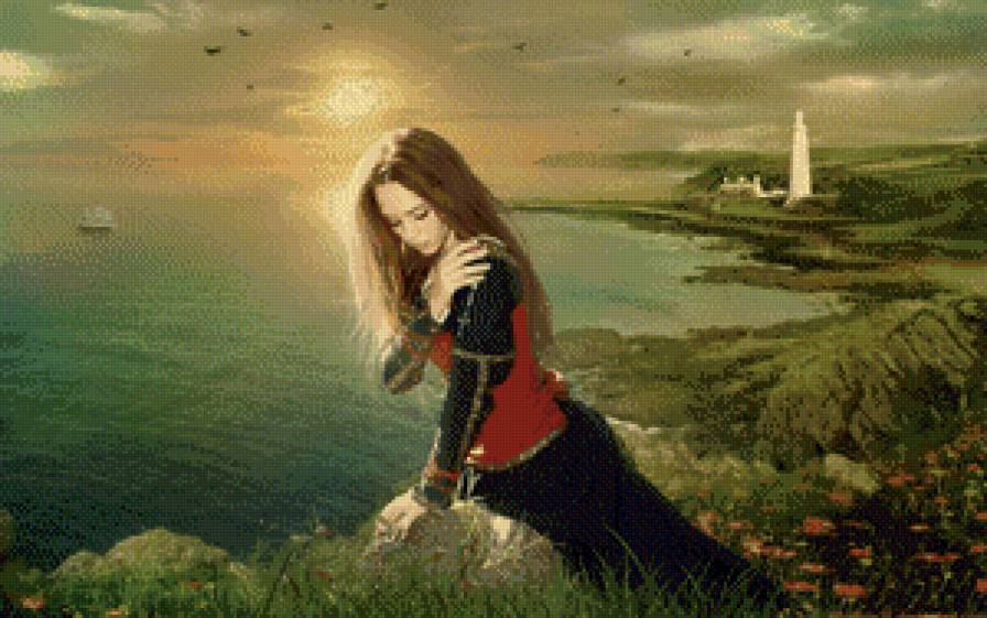 №445704 - девушка фентези - предпросмотр