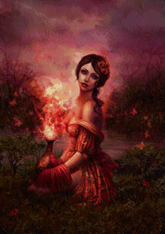 №445806 - девушка фентези - предпросмотр