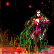 Схема вышивки «художница LimKis»