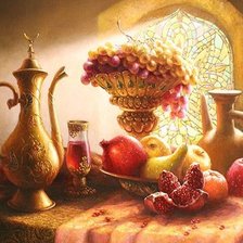 Схема вышивки «Восточный натюрморт»