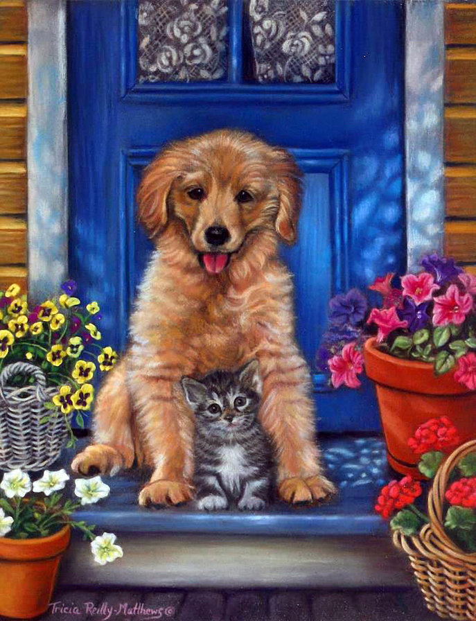 друзья - собаки - оригинал