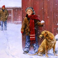 первый снег