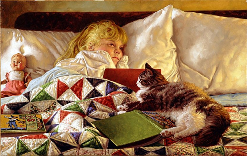 кот-баюн - дети - оригинал