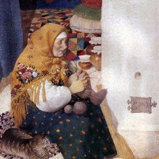 Схема вышивки «бабушка»