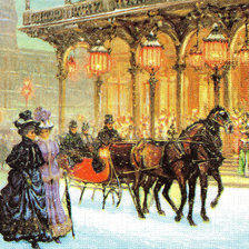 Схема вышивки «Айлан Мейли»