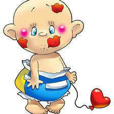 Схема вышивки «малыш»