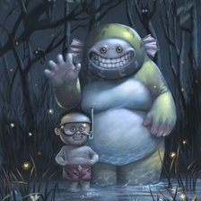 Схема вышивки «водяной»