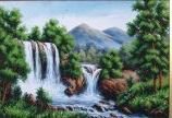 Схема вышивки «водопад»