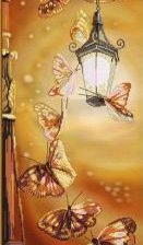 Схема вышивки «мотыльки»