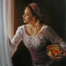 Схема вышивки «Ожидание»