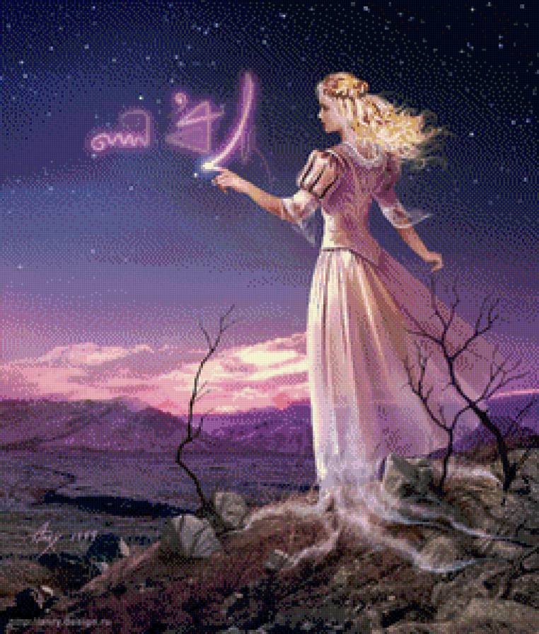 волшебница - девушка - предпросмотр