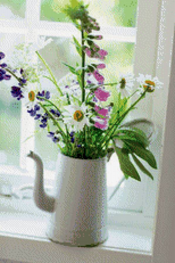 Полевой букетик - букет, цветы - предпросмотр