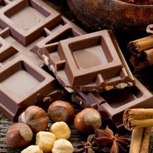 Схема вышивки «Шоколадка»