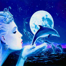 Схема вышивки «Повелительница морей»