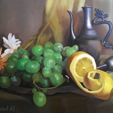 Схема вышивки «Винный натюрморт»