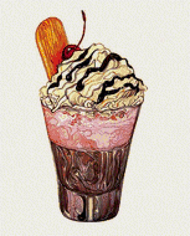 Десерт (PICTTA) - картина, pictta, десерт, кухня, мороженное - предпросмотр