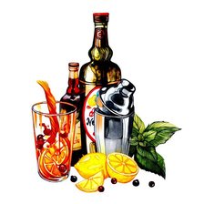 Схема вышивки «Бар (PICTTA)»