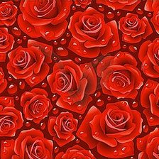 Схема вышивки «подушка "розы"»