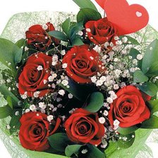 Схема вышивки «цветы и сердце»