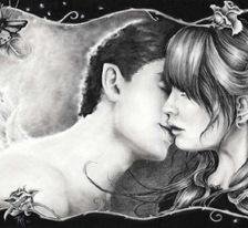 Схема вышивки «поцелуй»