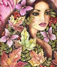 Схема вышивки «женский образ»