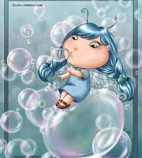 Схема вышивки «фея мыльных пузырей»