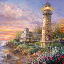 сказочный маяк