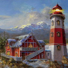 Схема вышивки «маяк»