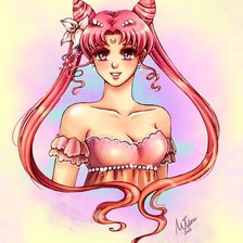 Схема вышивки «Принцесса Чибиуса»