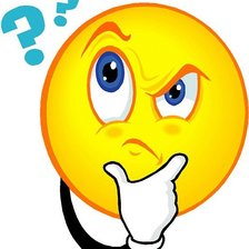 Схема вышивки «смайл-вопрос»