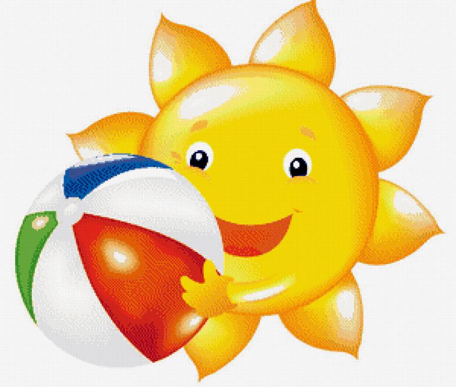 №447563 - подушка, скатерть, солнце, солнышко, салфетка - предпросмотр