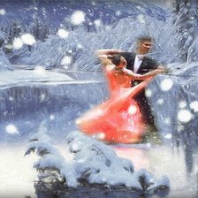 Схема вышивки «Вальс»