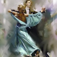 Схема вышивки «Вальс 2»