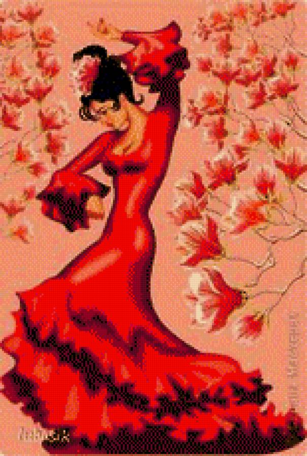 испанка - испанки, фламенко, танец, колорит - предпросмотр