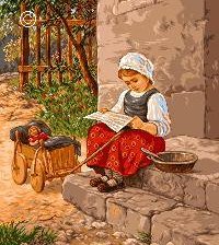 Девочка с книгой