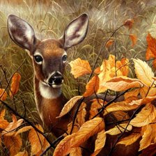 Схема вышивки «В лесу»