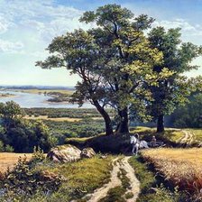 Схема вышивки «природа»