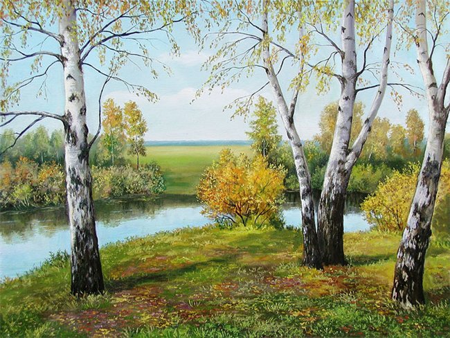 березы - оригинал