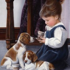 Схема вышивки «чаепитие»