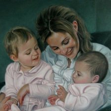 Схема вышивки «Мамино счастье»