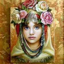 Схема вышивки «Серия "Она"»