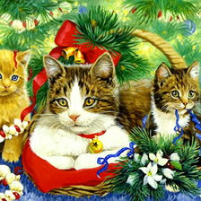 Схема вышивки «новогодняя»