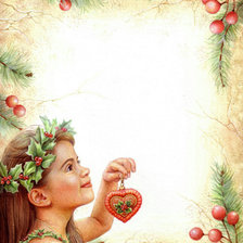 Схема вышивки «Рамка для детского фото»