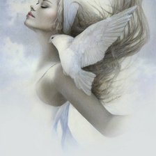 Схема вышивки «Серия "Она"»