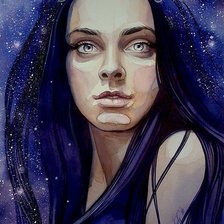 Схема вышивки «Морская царевна»