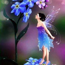 Схема вышивки «Фея»